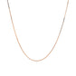 14K Rose Gold Classic Box Chain 0.6Mm